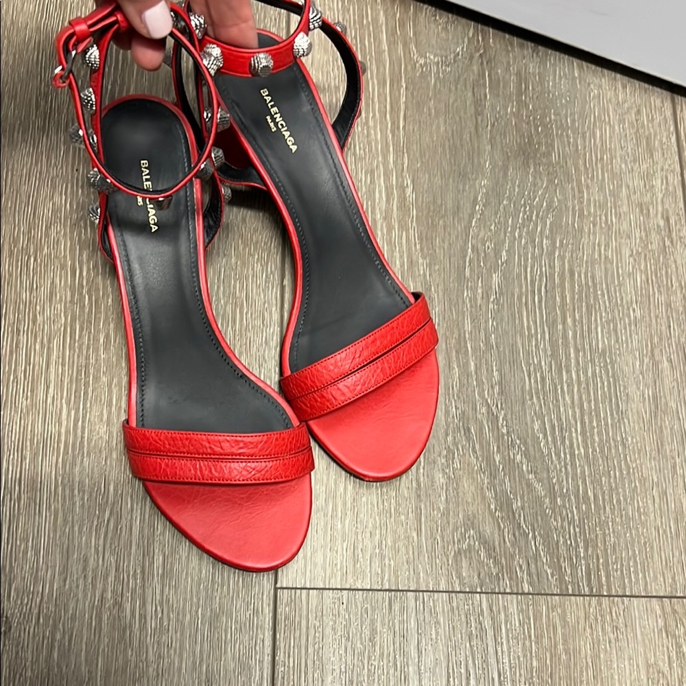 Balenciaga Women's Red Sandals